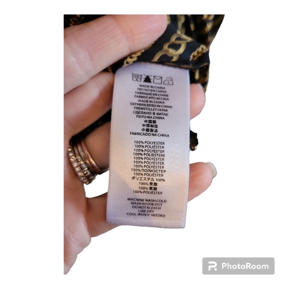 NWOT MICHAEL Michael Kors Long Sleeve Blouse - Picture 7 of 7